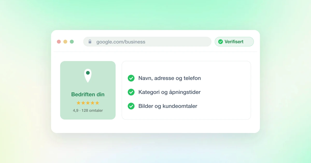 Google Business-profil: slik setter du den opp steg for steg (2026)