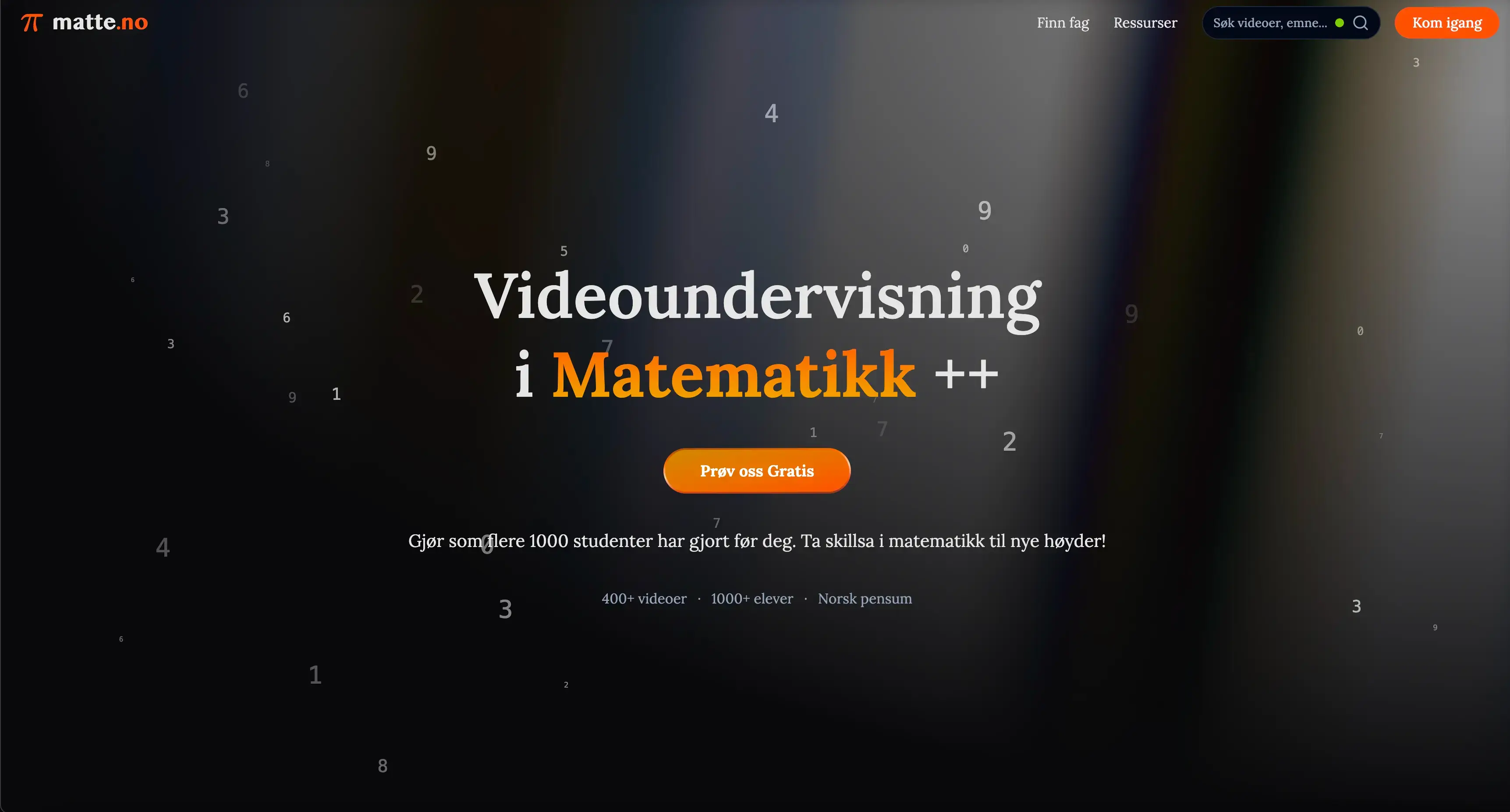 Nettside levert til Erai S. – matte.no